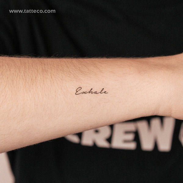 Exhale Semi-Permanent Tattoo - Set of 2