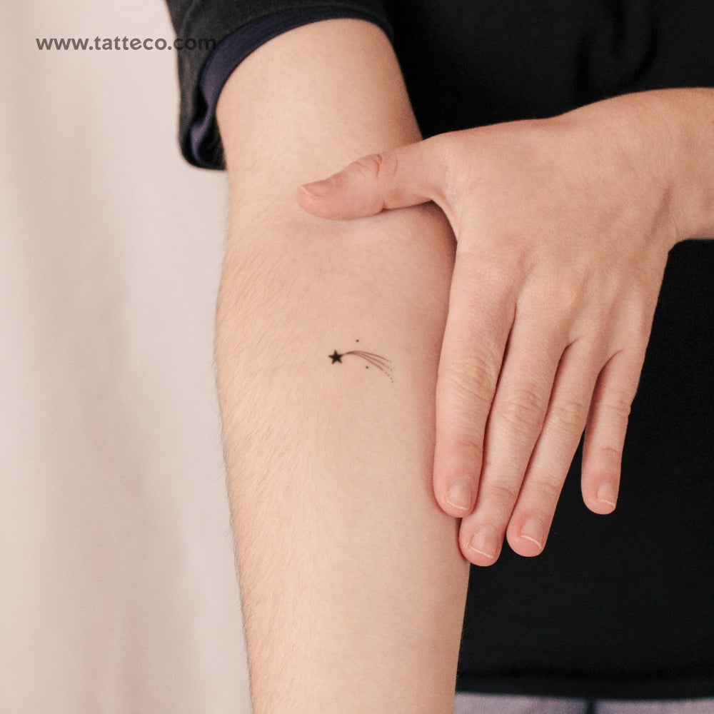 Little Shooting Star Semi-Permanent Tattoo - Set of 2