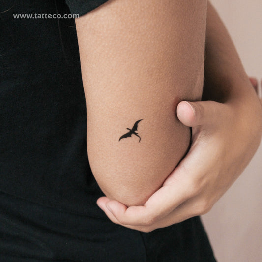 Tatuaje semipermanente de dragón volador (juego de 2)
