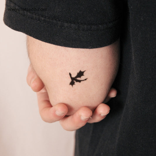 Viserion Dragon Semi-Permanent Tattoo - Set of 2