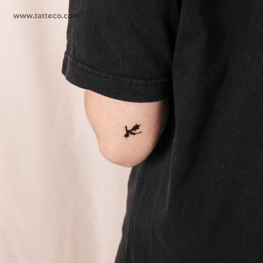 Viserion Dragon Semi-Permanent Tattoo - Set of 2
