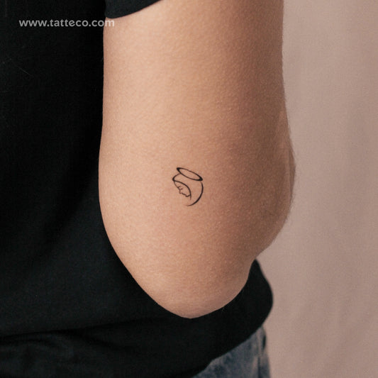 Tatuaje semipermanente de Santa María - Juego de 2