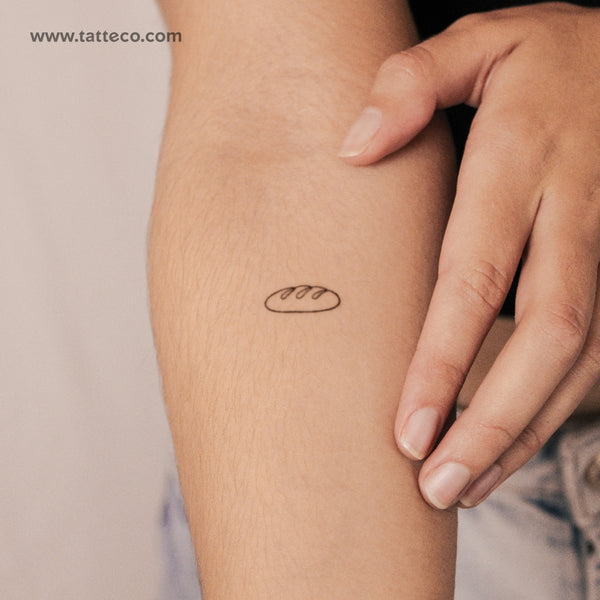 Baguette Semi-Permanent Tattoo - Set of 2