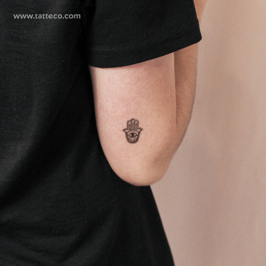 Tatuaje semipermanente de Hamsa - Juego de 2
