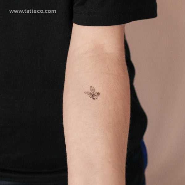 Blueberry Semi-Permanent Tattoo - Set of 2
