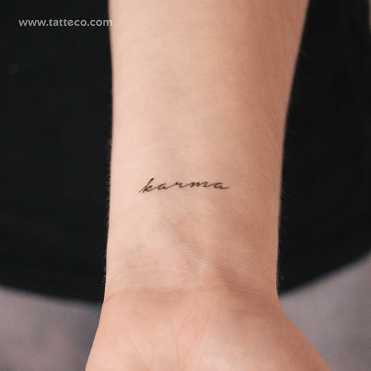 Tatuaje semipermanente Karma - Juego de 2