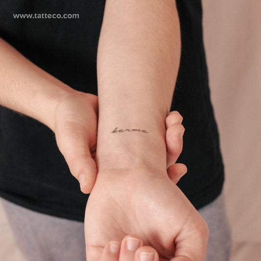 Tatuaje semipermanente Karma - Juego de 2