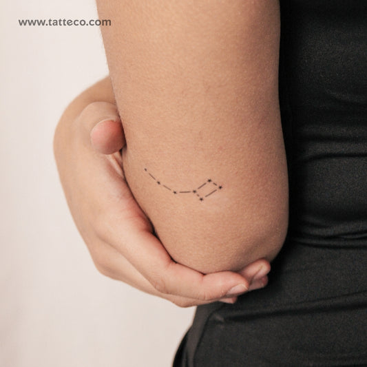 Tatuaje semipermanente de la Osa Menor - Juego de 2