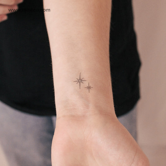 Shining Sparkles Semi-Permanent Tattoo - Set of 2