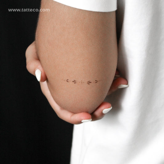 Ornament By M3.Ink Temporary Tattoo - Set of 3