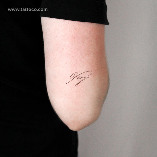 Virgo Temporary Tattoo by M3.Ink  - Set of 3
