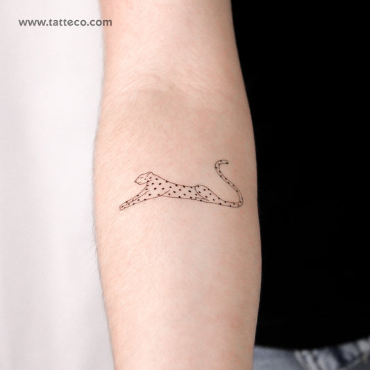 Leopard Temporary Tattoo By M3.Ink - Set of 3
