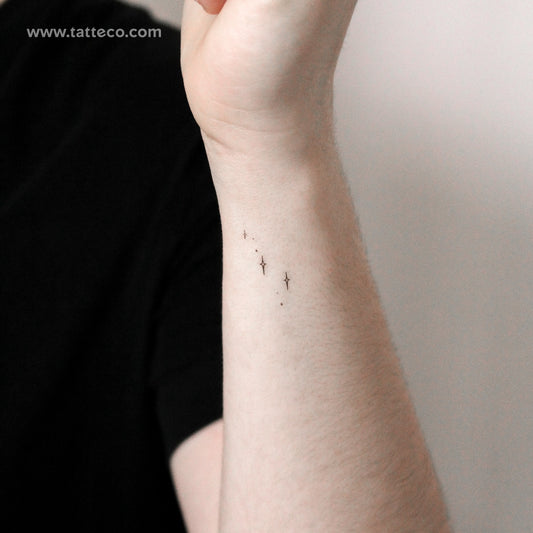 Stars Temporary Tattoo By M3.Ink - Set of 3