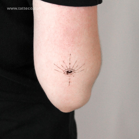 Eye Temporary Tattoo By M3.Ink - Set of 3