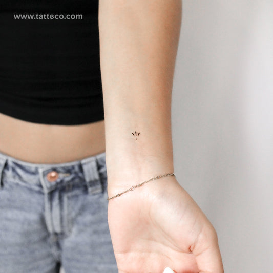 Tiny Ornament Temporary Tattoo By M3.Ink - Set of 3