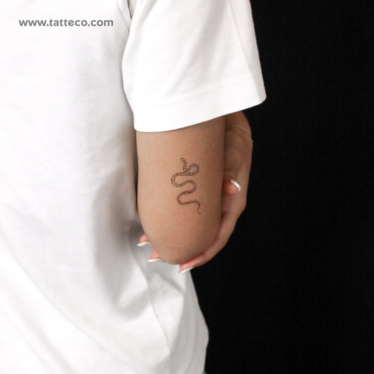 Snake Temporary Tattoo By M3.Ink - Set of 3
