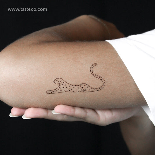 Leopard Temporary Tattoo By M3.Ink - Set of 3