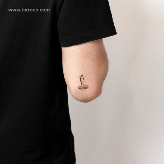 Venus By Bouguereau Temporary Tattoo - Set of 3