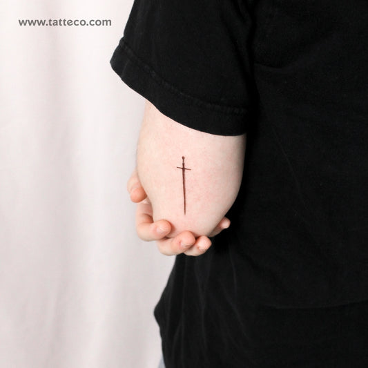 Sword Temporary Tattoo - Set of 3