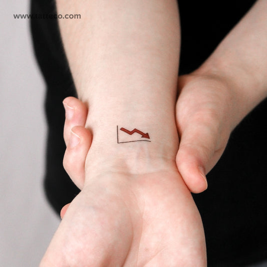 Bearish Market Tattoos Temporary Tattoo - Set of 3