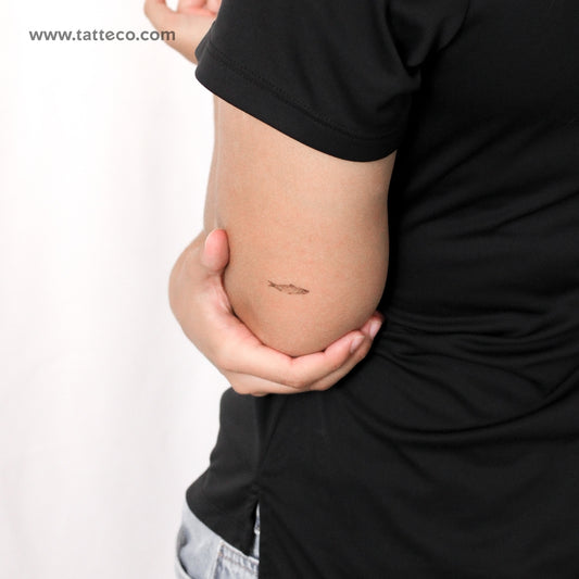 Sardine Temporary Tattoo - Set of 3