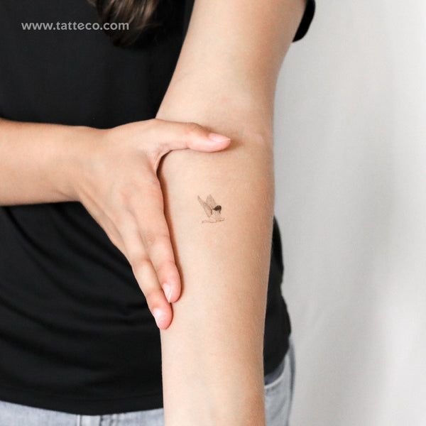 Crying Angel Temporary Tattoo - Set of 3