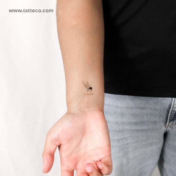 Crying Angel Temporary Tattoo - Set of 3