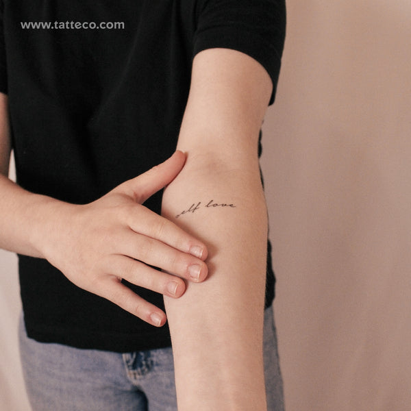 Self Love Semi-Permanent Tattoo - Set of 2