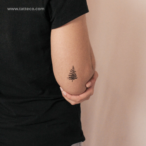 Pine Tree Semi-Permanent Tattoo - Set of 2