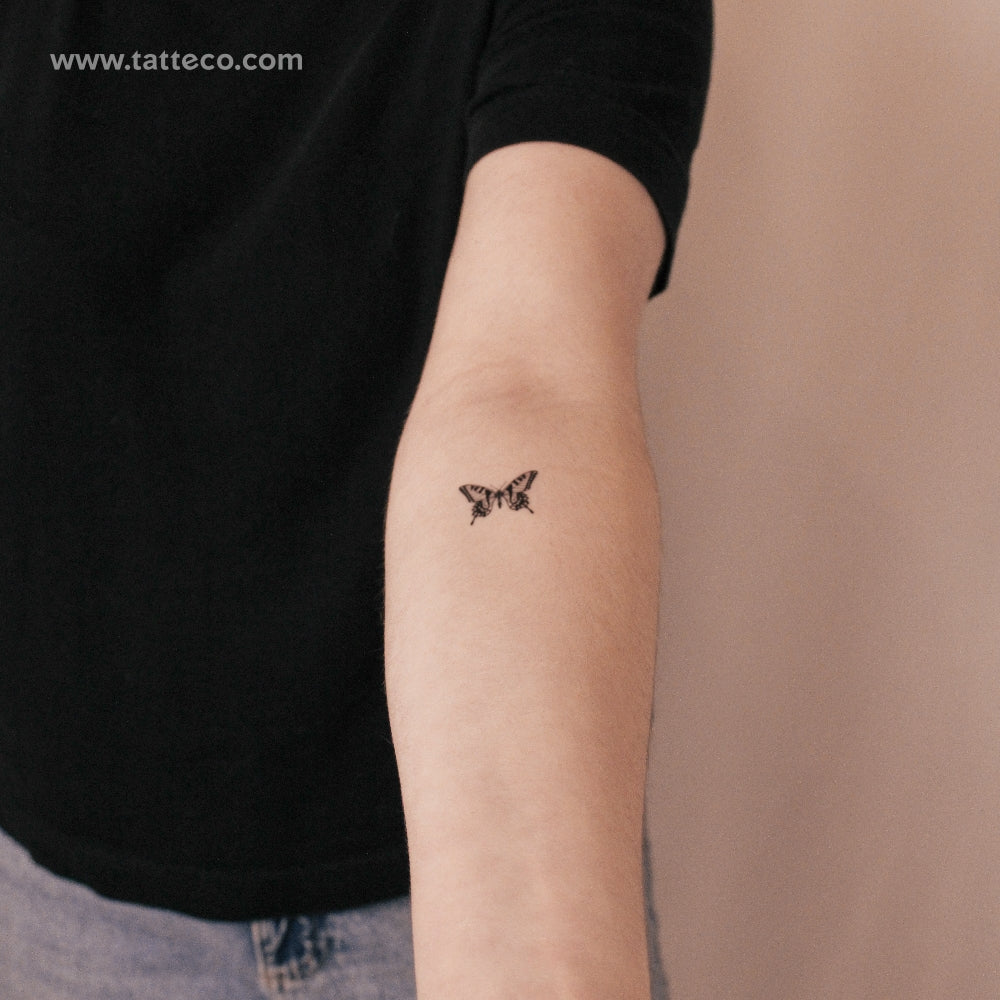 Monarch Butterfly Semi-Permanent Tattoo - Set of 2