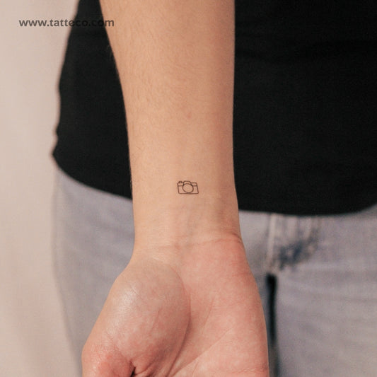 Tatuaje semipermanente para cámara réflex (juego de 2)