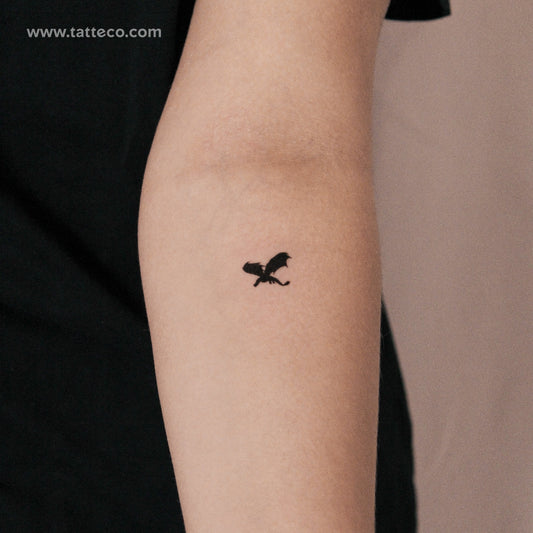 Drogon Dragon Semi-Permanent Tattoo - Set of 2
