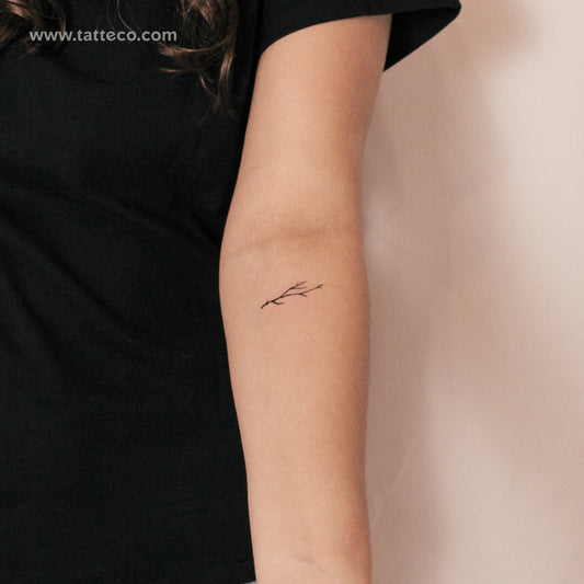 Leafless Branch Semi-Permanent Tattoo - Set of 2