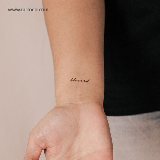 Tatuaje semipermanente Blessed - Juego de 2