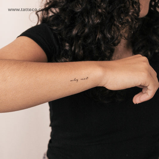 Tatuaje semipermanente Why Not - Juego de 2
