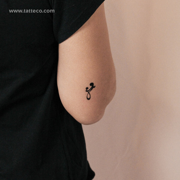 Mother And Son Semi-Permanent Tattoo - Set of 2
