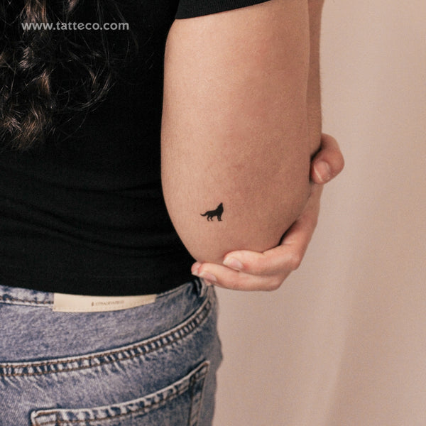 Wolf Semi-Permanent Tattoo - Set of 2