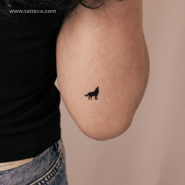 Wolf Semi-Permanent Tattoo - Set of 2
