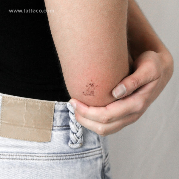 Little Cheetah By Stefano Mazza Temporary Tattoo - Set of 3