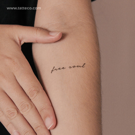 Tatuaje semipermanente Free Soul - Juego de 2