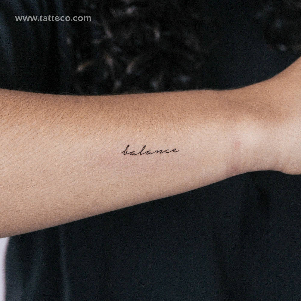 Tatuaje semipermanente 'Balance' - Juego de 2
