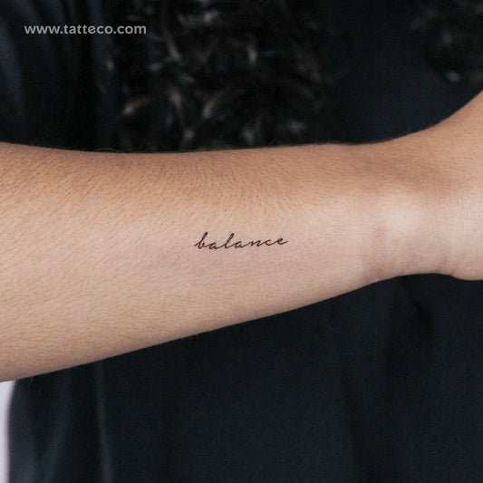 Tatuaje semipermanente 'Balance' - Juego de 2