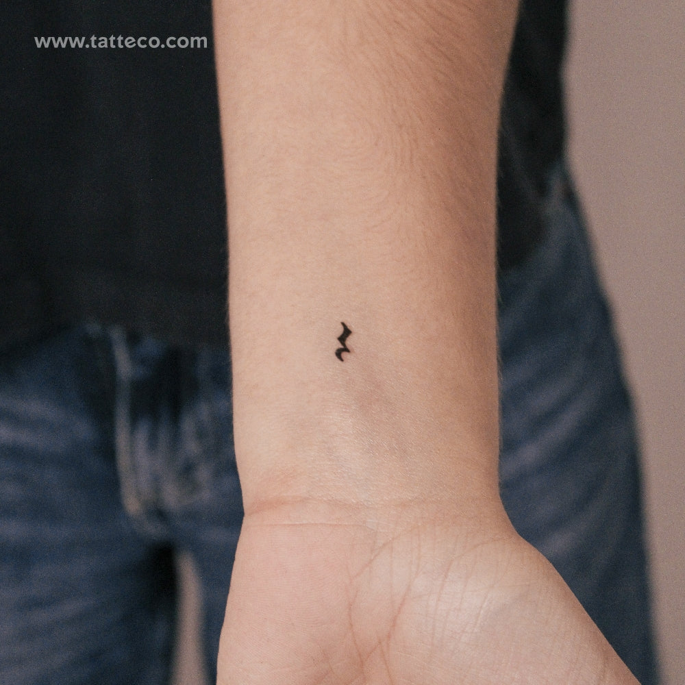 Tatuaje semipermanente de descanso de entrepierna - Juego de 2