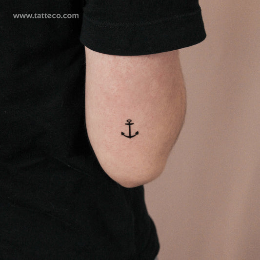 Small Anchor Semi-Permanent Tattoo - Set of 2