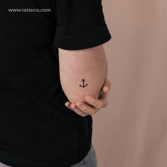 Small Anchor Semi-Permanent Tattoo - Set of 2