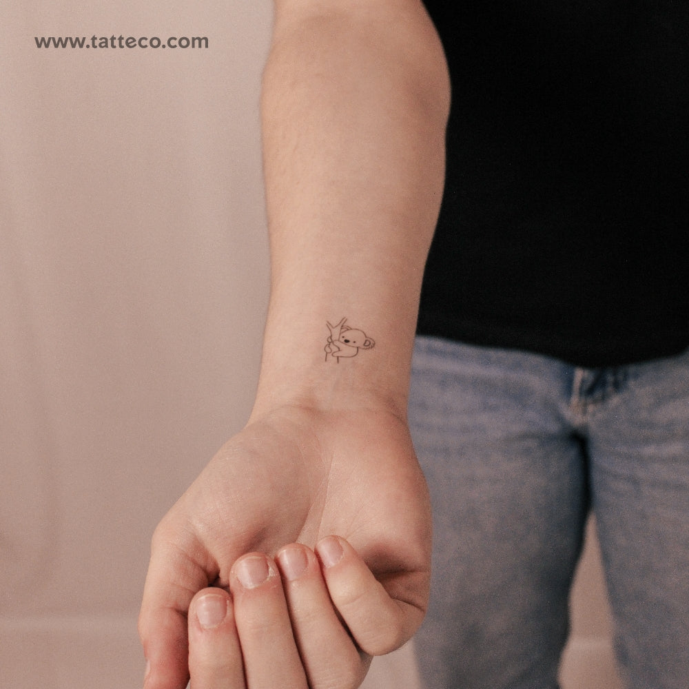 Koala Semi-Permanent Tattoo - Set of 2