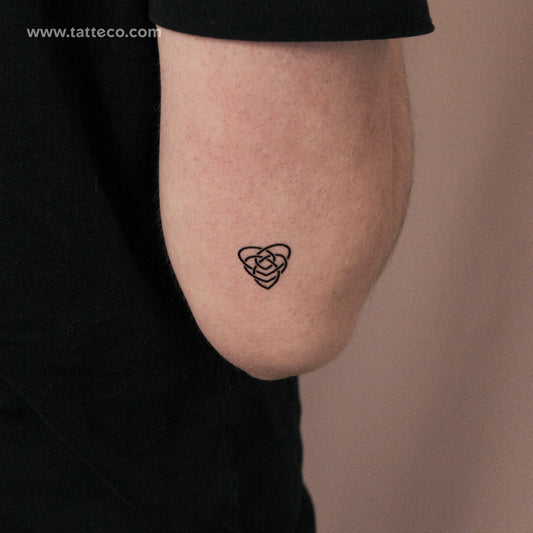 Tatuaje semipermanente del símbolo celta de la maternidad (juego de 2)
