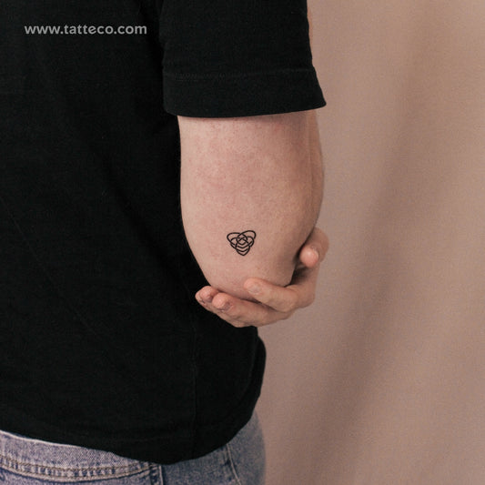 Tatuaje semipermanente del símbolo celta de la maternidad (juego de 2)