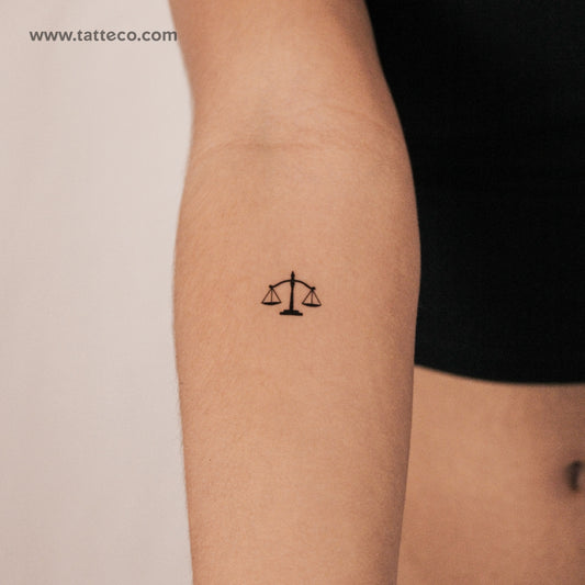 Scale Semi-Permanent Tattoo - Set of 2