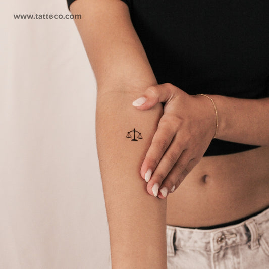 Scale Semi-Permanent Tattoo - Set of 2